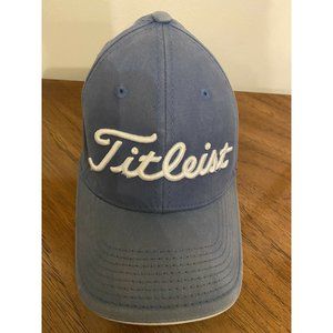 Titleist Thick Embroidered Logo Light Blue Cap